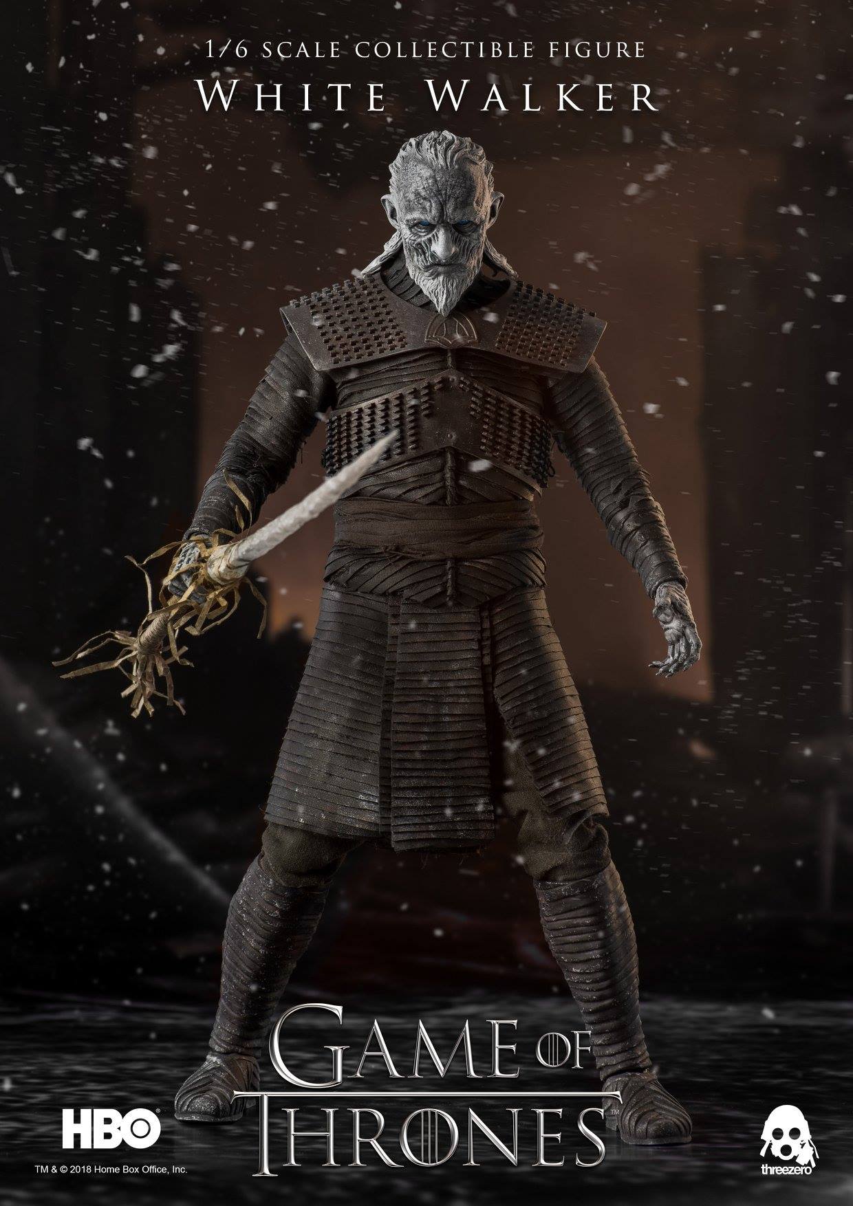 THREEZERO GAME OF THRONES: WHITE WALKER FIGURE 1/6 SCALE (REGULAR) 3Z0037 - Anotoys Collectibles