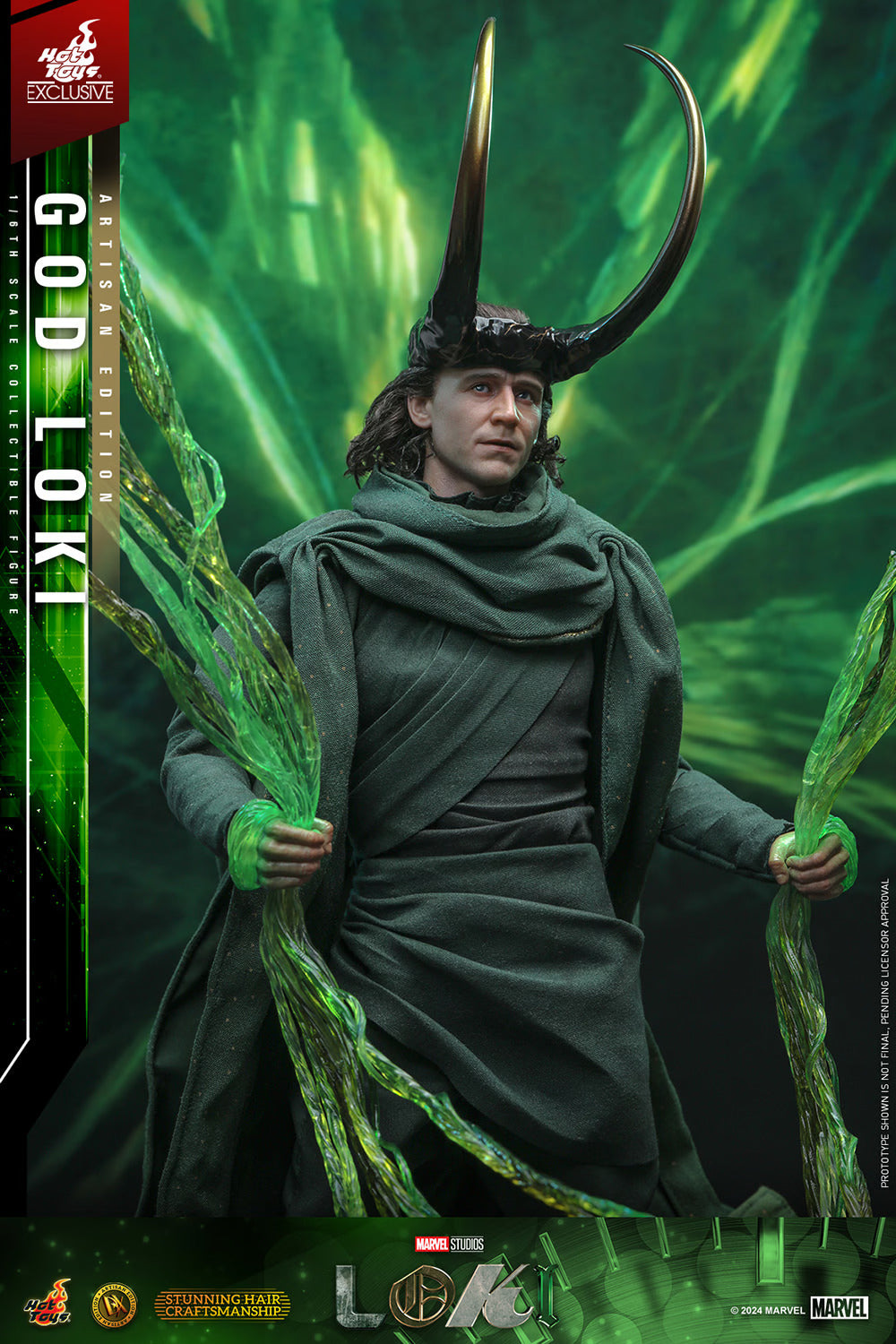 HOT TOYS MARVEL'S 1/6TH SCALE GOD LOKI COLLECTIBLE FIGURE (ARTISAN EDITION) - DX41AE - Anotoys Collectibles