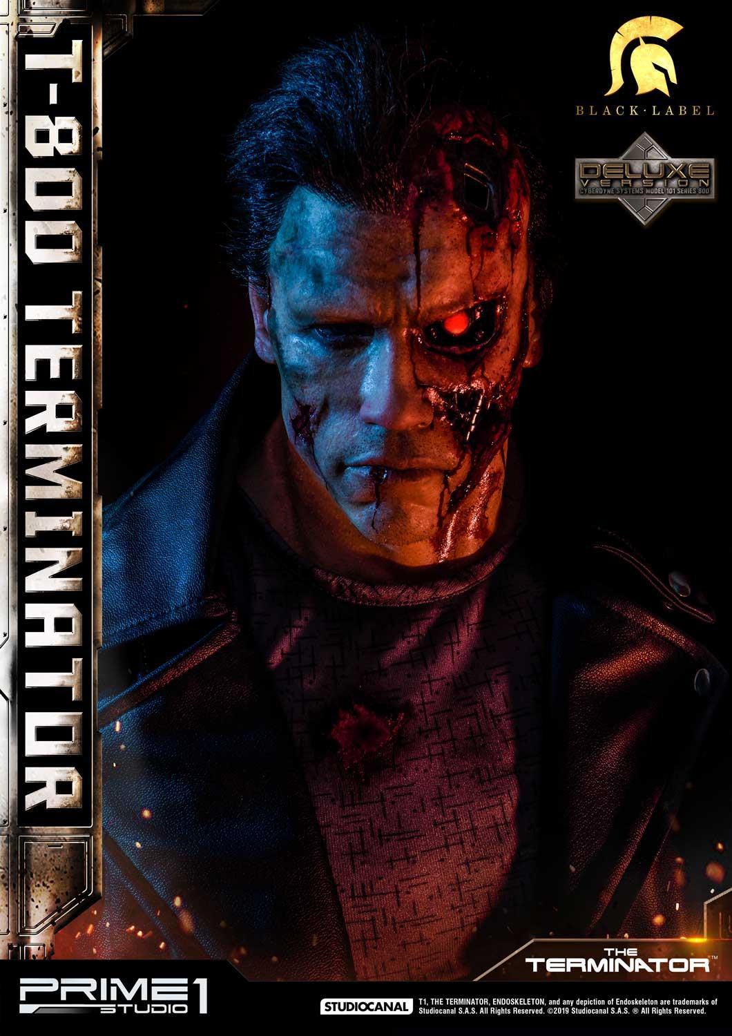 PRIME 1 STUDIO T-800 TERMINATOR DELUXE VERSION 1/2 HDMMBLT1-02DX - Anotoys Collectibles