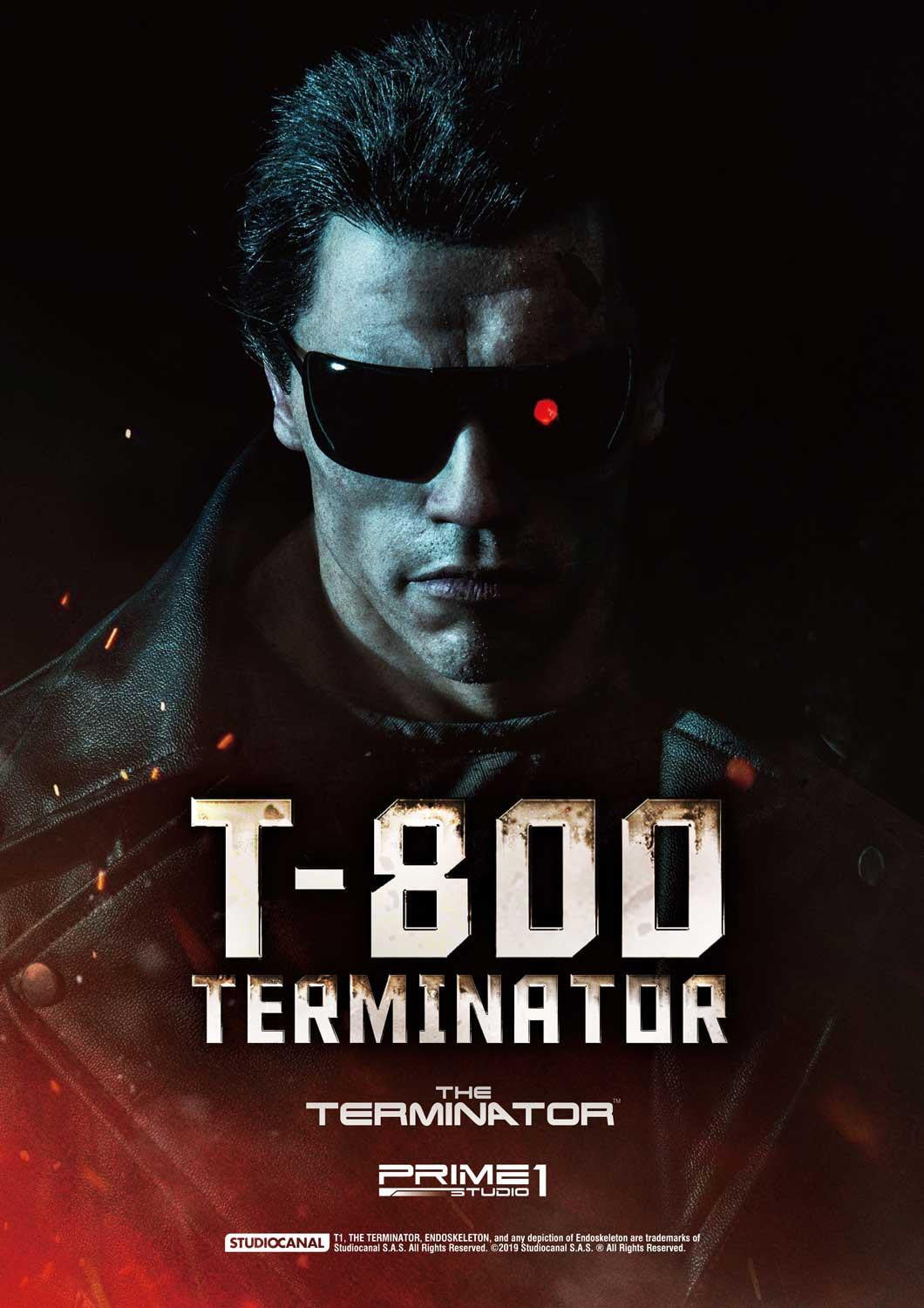 PRIME 1 STUDIO T-800 TERMINATOR DELUXE VERSION 1/2 HDMMBLT1-02DX - Anotoys Collectibles