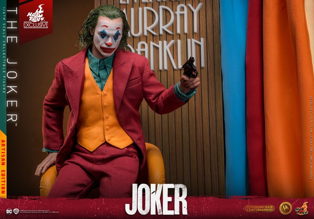 HOT TOYS JOKER - 1/6TH SCALE THE JOKER COLLECTIBLE FIGURE (ARTISAN EDITION) - DX42AE - Anotoys Collectibles