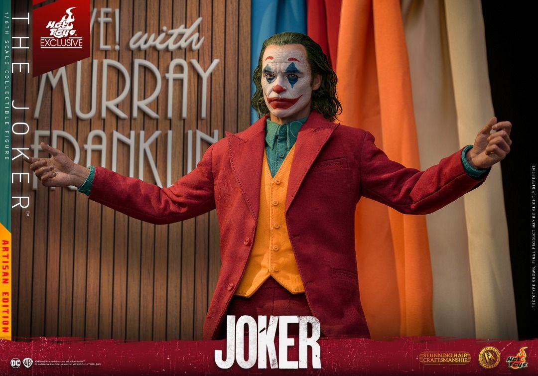 HOT TOYS JOKER - 1/6TH SCALE THE JOKER COLLECTIBLE FIGURE (ARTISAN EDITION) - DX42AE - Anotoys Collectibles