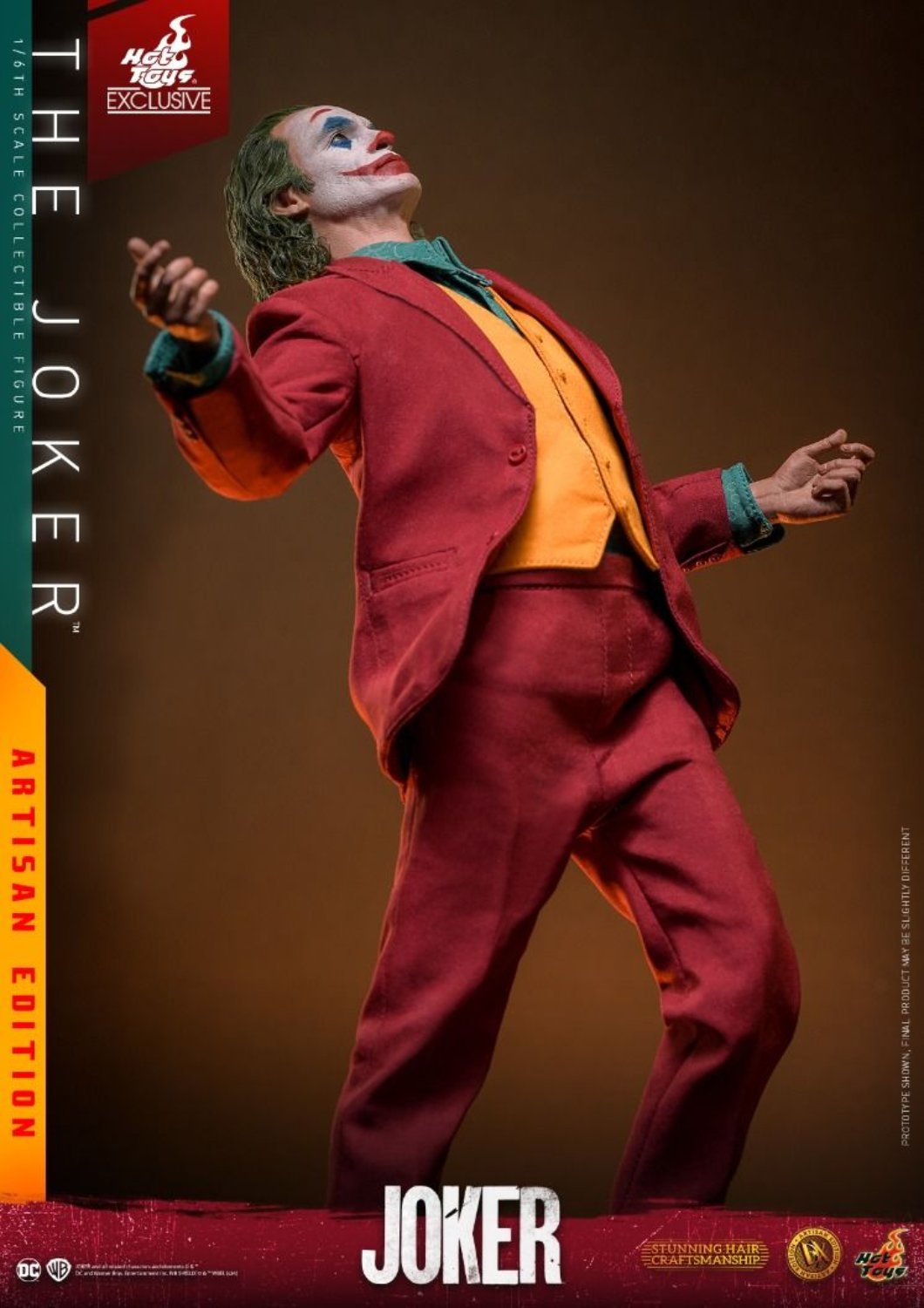 HOT TOYS JOKER - 1/6TH SCALE THE JOKER COLLECTIBLE FIGURE (ARTISAN EDITION) - DX42AE - Anotoys Collectibles