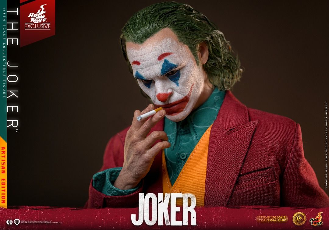 HOT TOYS JOKER - 1/6TH SCALE THE JOKER COLLECTIBLE FIGURE (ARTISAN EDITION) - DX42AE - Anotoys Collectibles