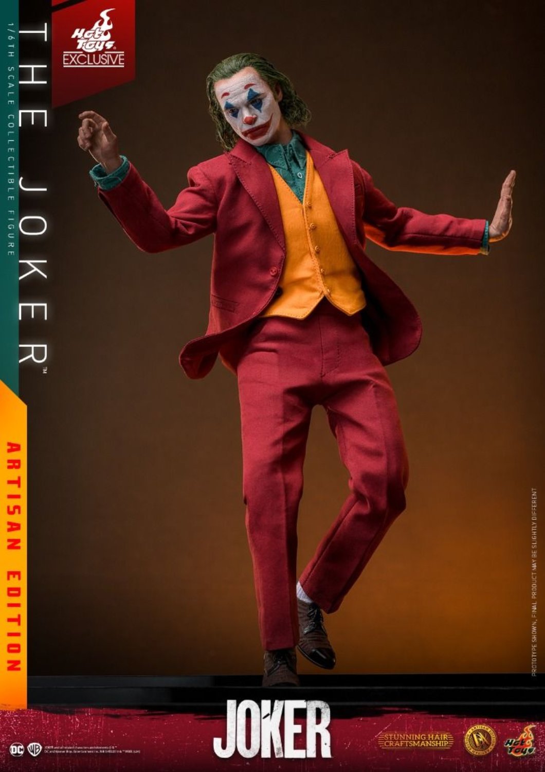 HOT TOYS JOKER - 1/6TH SCALE THE JOKER COLLECTIBLE FIGURE (ARTISAN EDITION) - DX42AE - Anotoys Collectibles