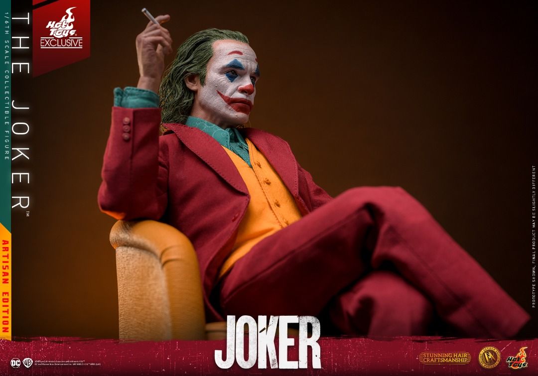 HOT TOYS JOKER - 1/6TH SCALE THE JOKER COLLECTIBLE FIGURE (ARTISAN EDITION) - DX42AE - Anotoys Collectibles