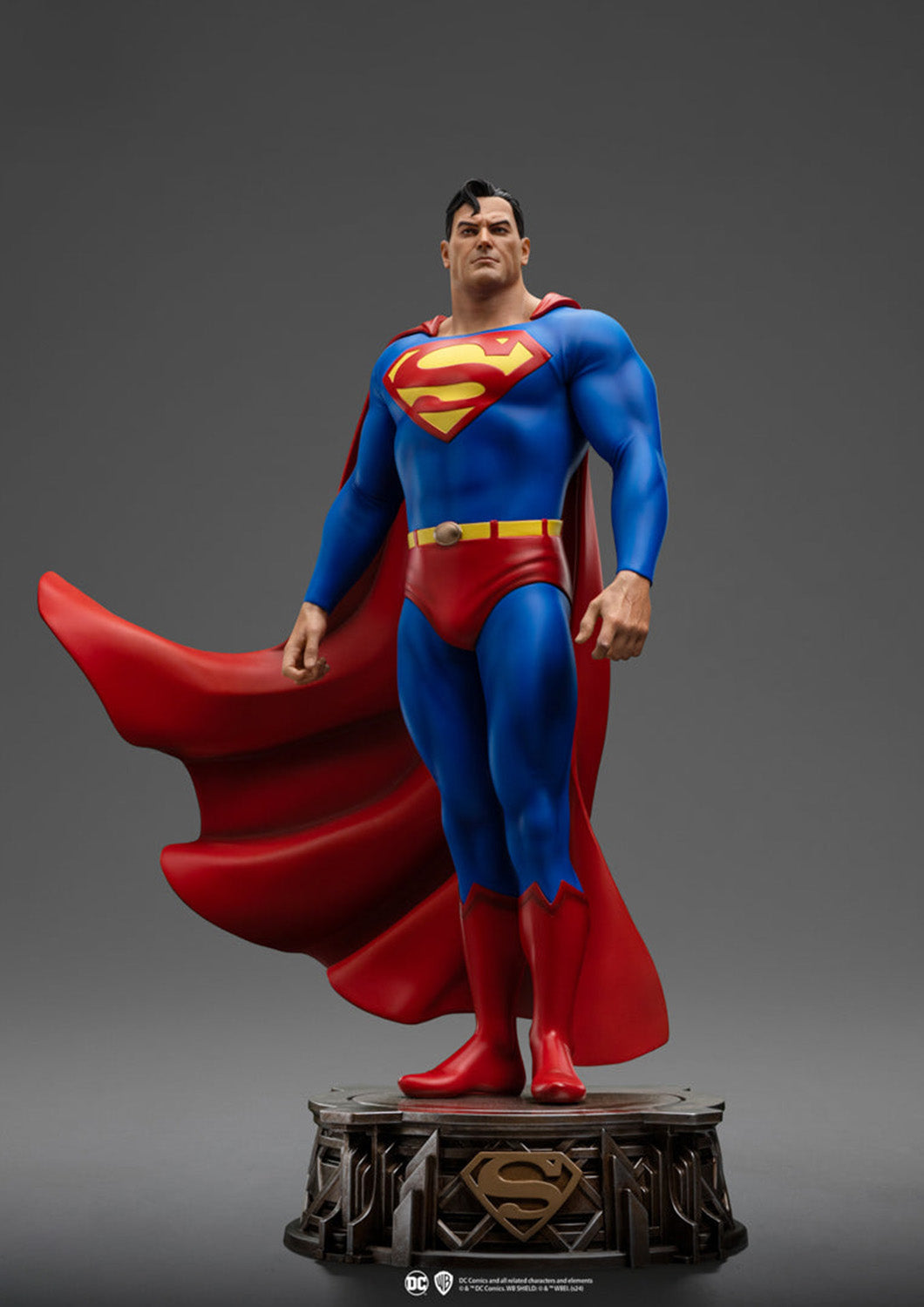 IRON STUDIOS SUPERMAN DC TRINITY LEGACY REPLICA 1/4 SCALE STATUE(PRE-ORDER) - Anotoys Collectibles