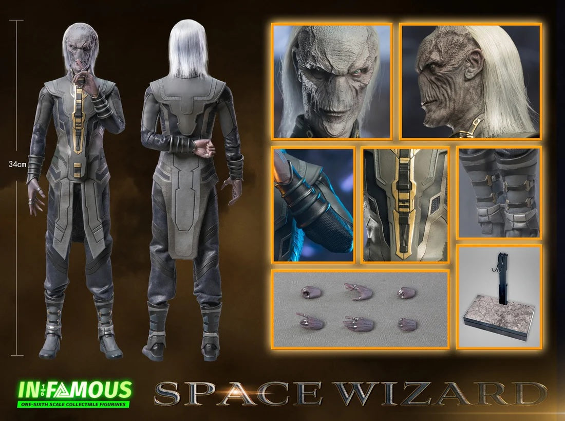 IN FAMOUS SPACE WIZARD ACTION FIGURE IF001 - Anotoys Collectibles