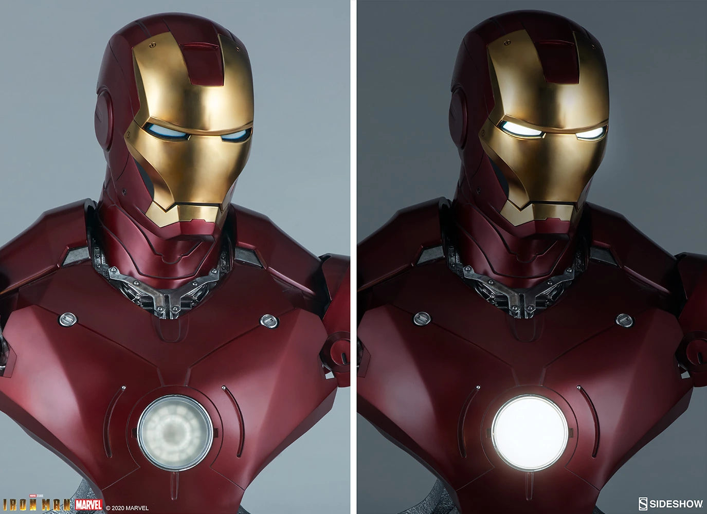 SIDESHOW COLLECTIBLES IRON MAN MARK III - MARK 3 BUST 400329 - Anotoys Collectibles