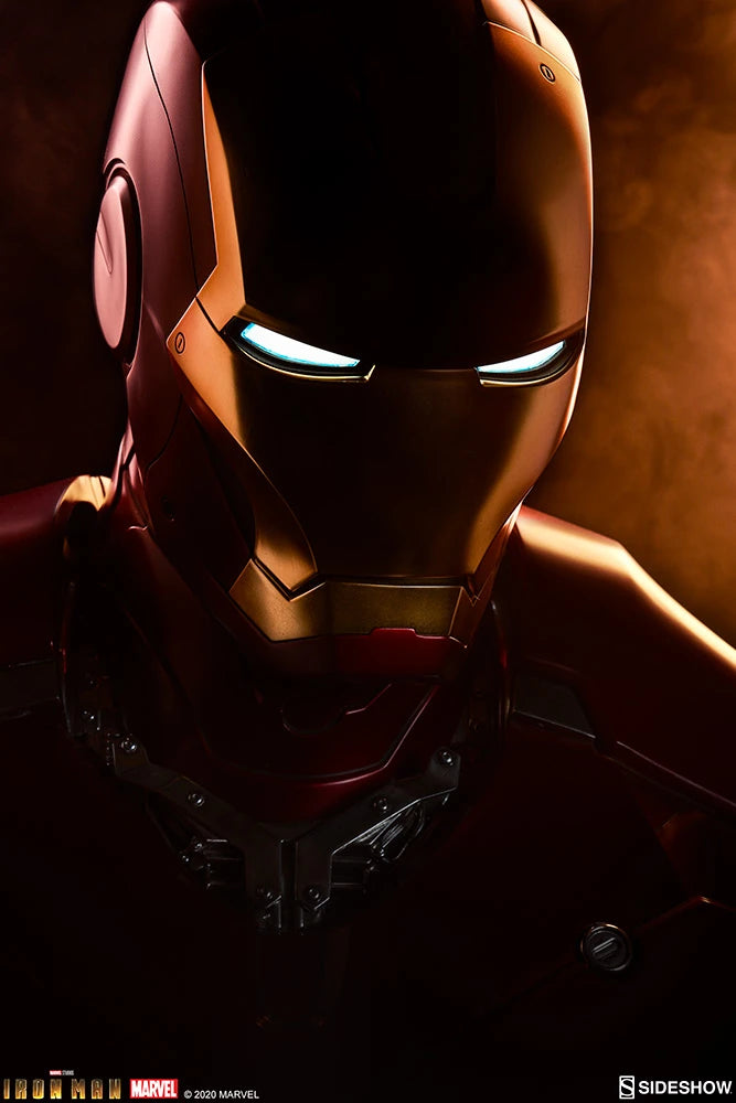 SIDESHOW COLLECTIBLES IRON MAN MARK III - MARK 3 BUST 400329 - Anotoys Collectibles