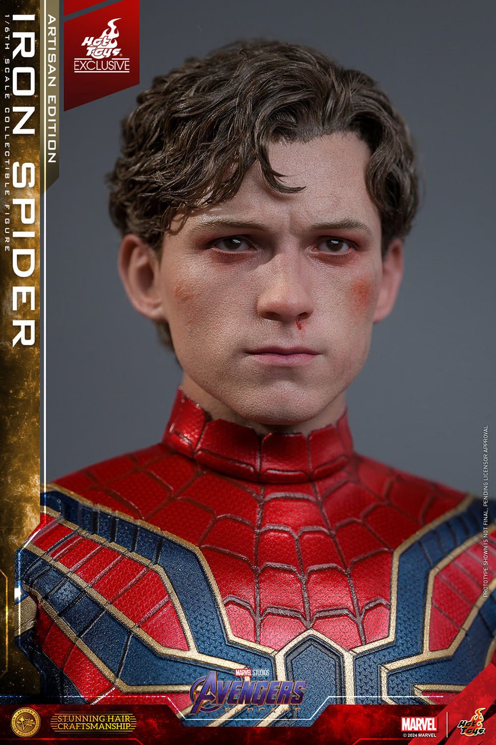 HOT TOYS MARVEL’S AVENGERS: ENDGAME - 1/6TH SCALE IRON SPIDER COLLECTIBLE FIGURE (ARTISAN EDITION)- MMS761AE - Anotoys Collectibles