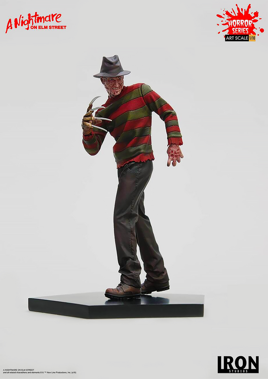 IRON STUDIOS A NIGHTMARE ON ELM STREET FREDDY KRUEGER ART SCALE 1/10 - WBHOR21319-10 - Anotoys Collectibles