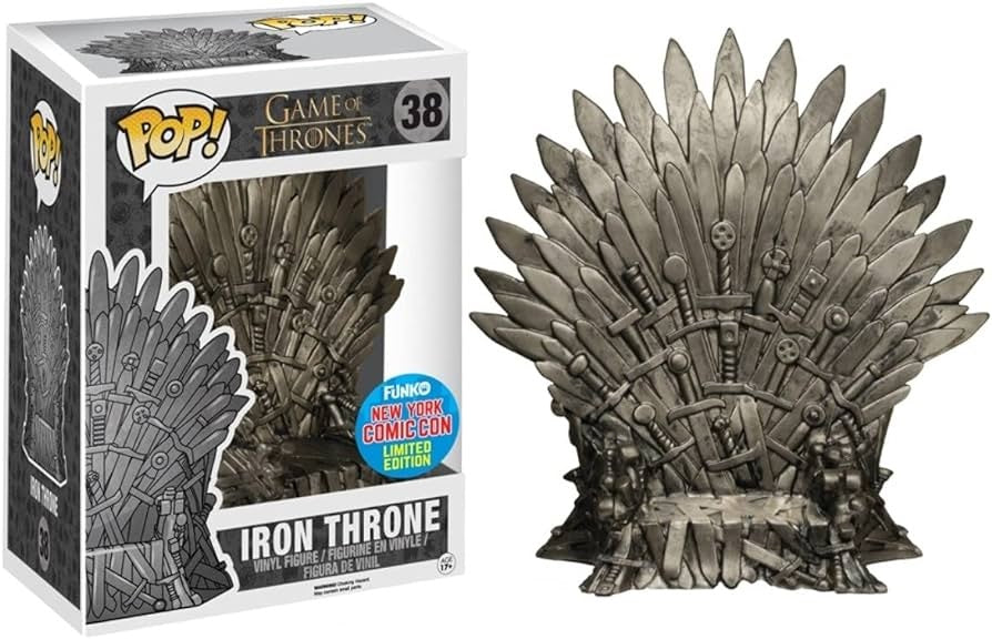 FUNKO POP GAME OF THRONES IRON THRONE #38 NEW YORK COMIC CON NYCC - Anotoys Collectibles
