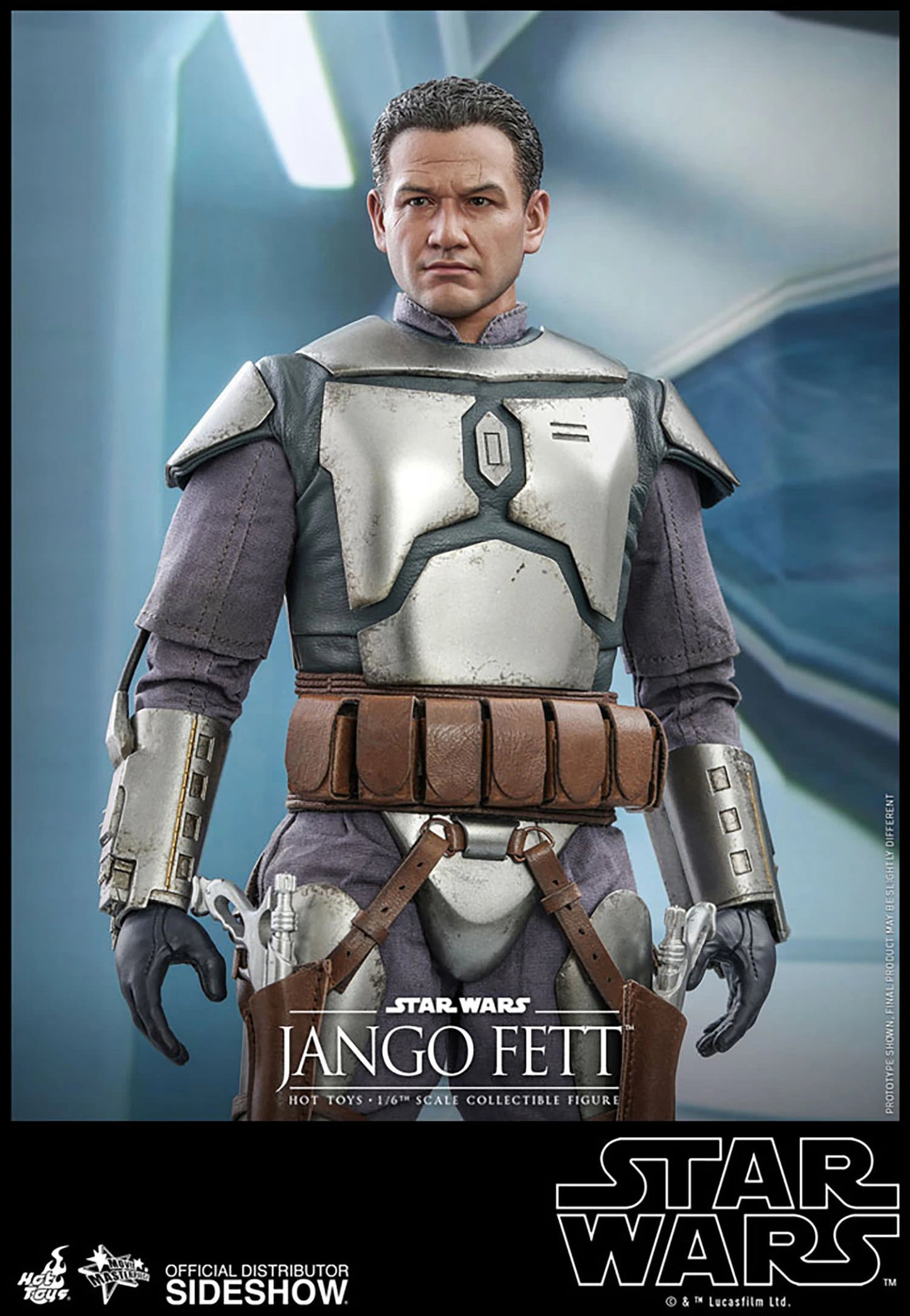 SIDESHOW STAR WARS EPISODE II ATTACK OF THE CLONES JANGO FETT 1/6 SCALE - 2149 - Anotoys Collectibles