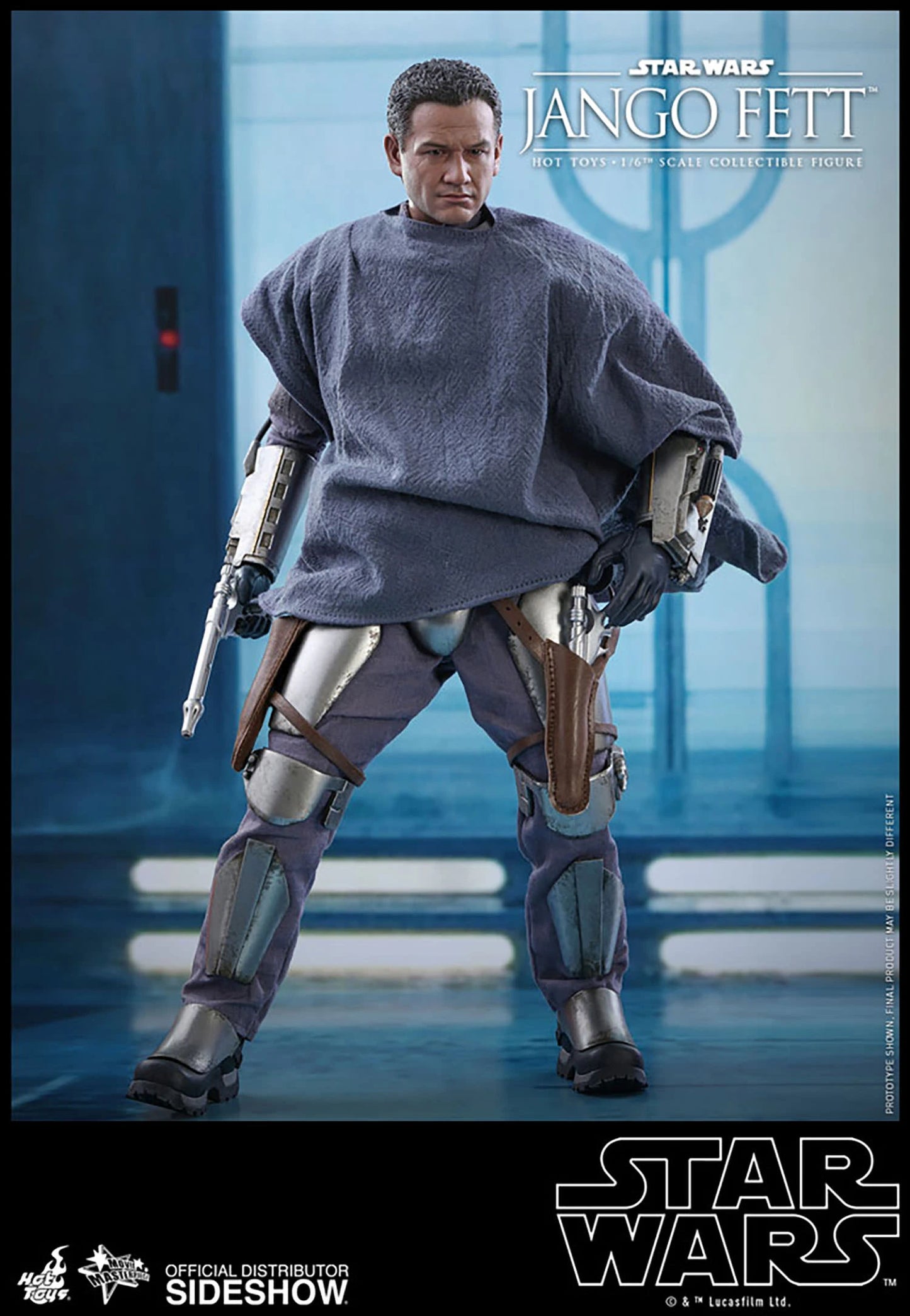 SIDESHOW STAR WARS EPISODE II ATTACK OF THE CLONES JANGO FETT 1/6 SCALE - 2149 - Anotoys Collectibles