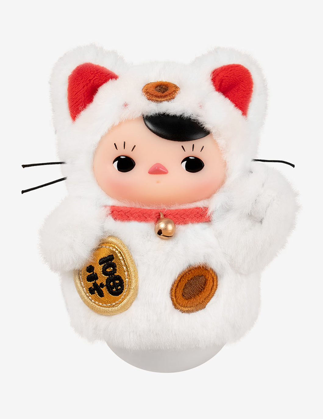 POP MART ROLY POLY KITTY VINYL PLUSH BLIND BOX (PUCKY) - Anotoys Collectibles