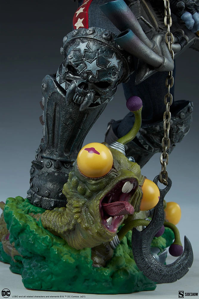 SIDESHOW DC COMICS LOBO MAQUETTE 1/4 300682 - Anotoys Collectibles