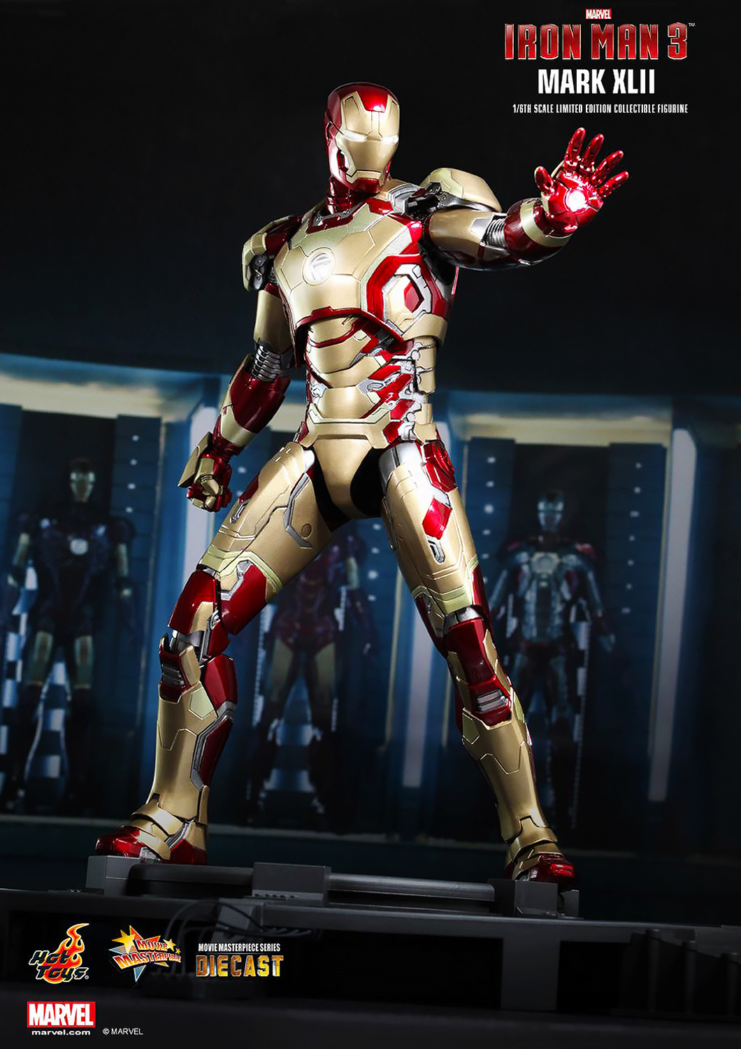 HOT TOYS MARVEL IRON MAN 3: IRON MAN MARK 42- MMS197-D02 - Anotoys Collectibles