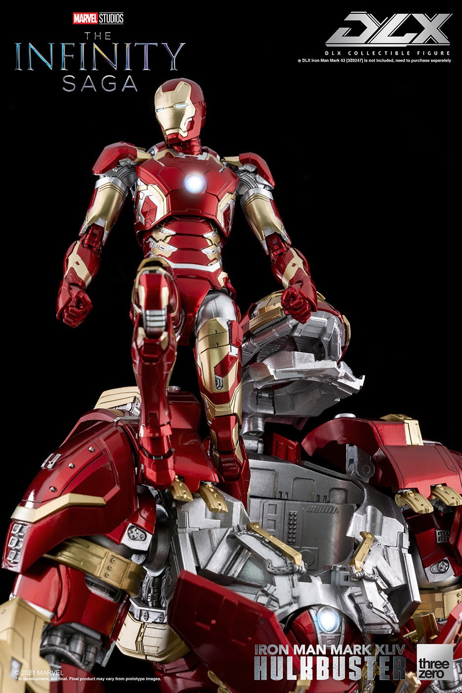 THE INFINITY SAGA DLX IRON MAN MARK 44 HULKBUSTER - Anotoys Collectibles