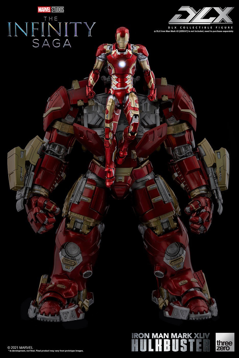 THE INFINITY SAGA DLX IRON MAN MARK 44 HULKBUSTER - Anotoys Collectibles