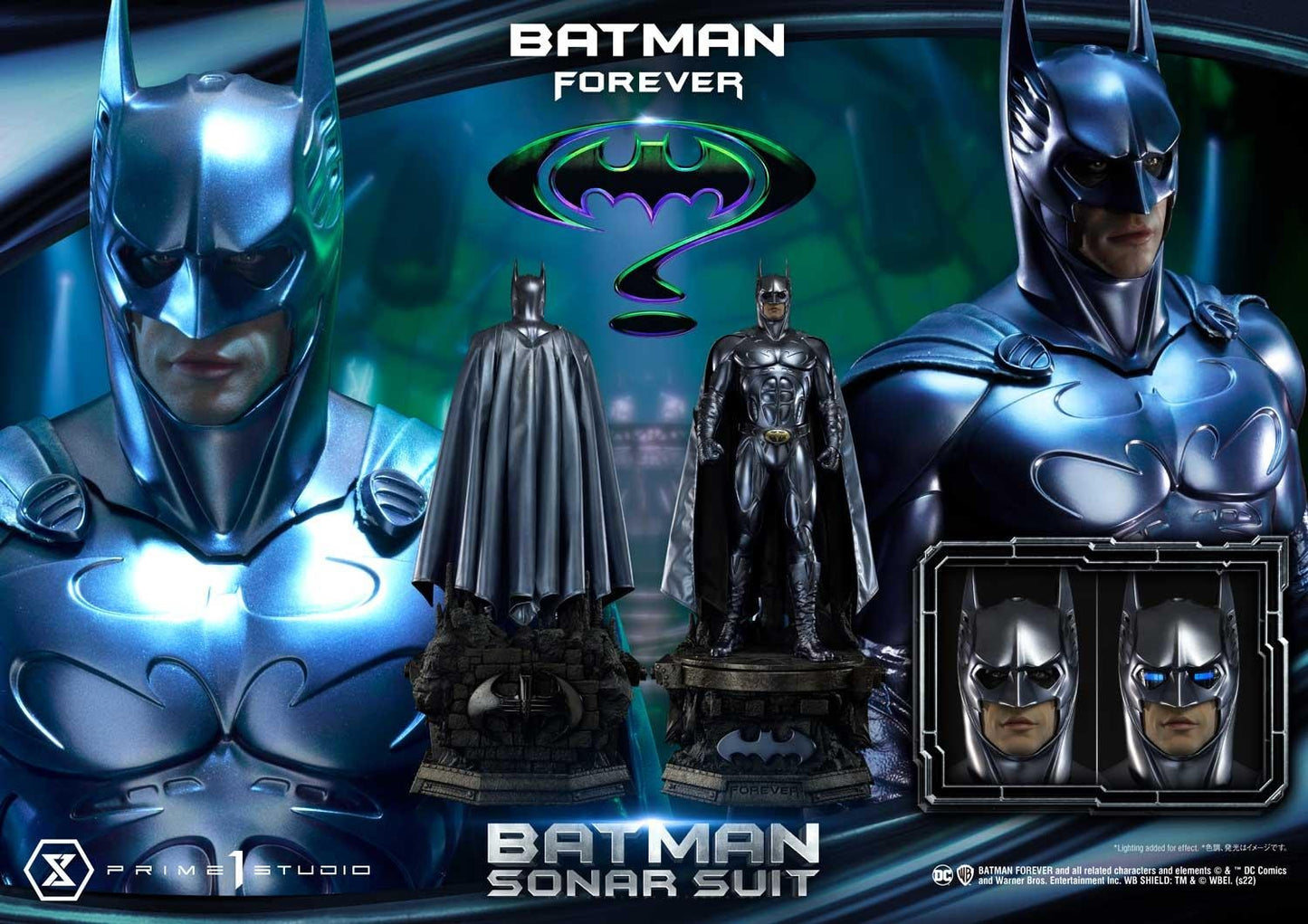 PRIME 1 STUDIO BATMAN FOREVER BATMAN SONAR SUIT BONUS VERSION - MMBM-04S - Anotoys Collectibles
