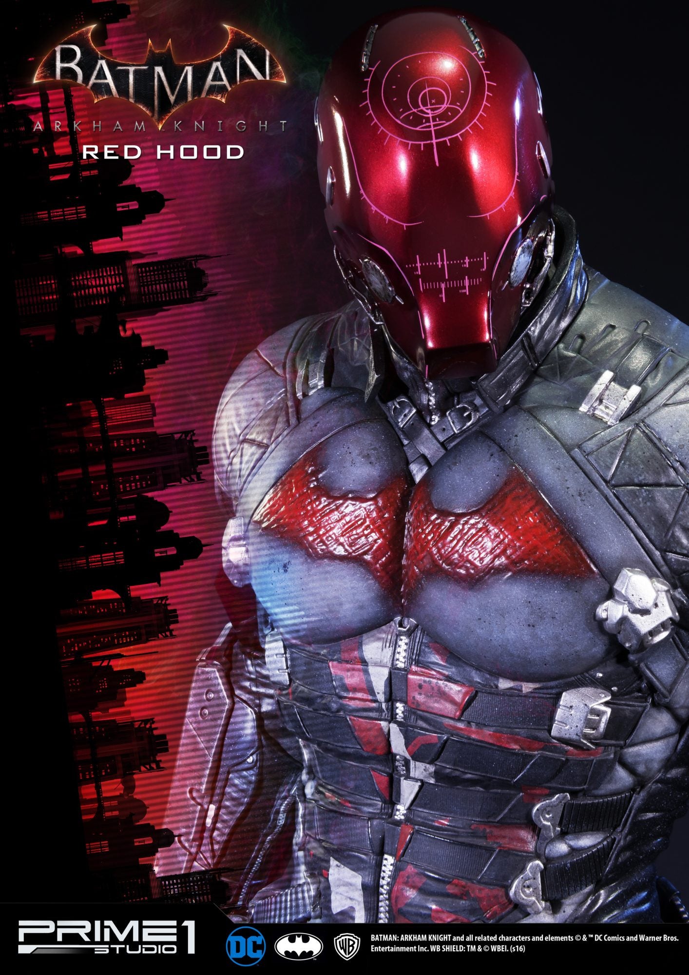 PRIME 1 STUDIO BATMAN: ARKHAM KNIGHT RED HOOD - MMDC-09 - Anotoys Collectibles