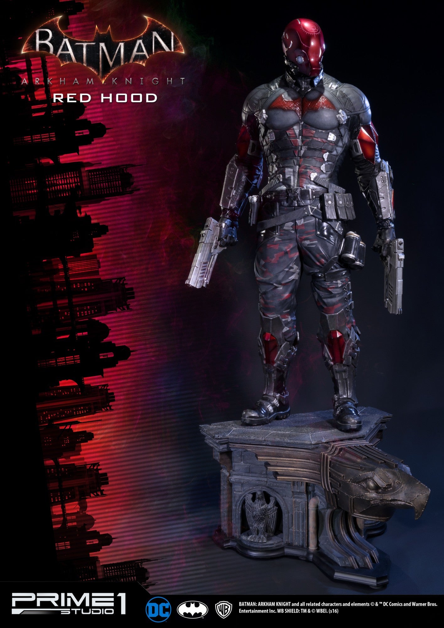 PRIME 1 STUDIO BATMAN: ARKHAM KNIGHT RED HOOD - MMDC-09 - Anotoys Collectibles