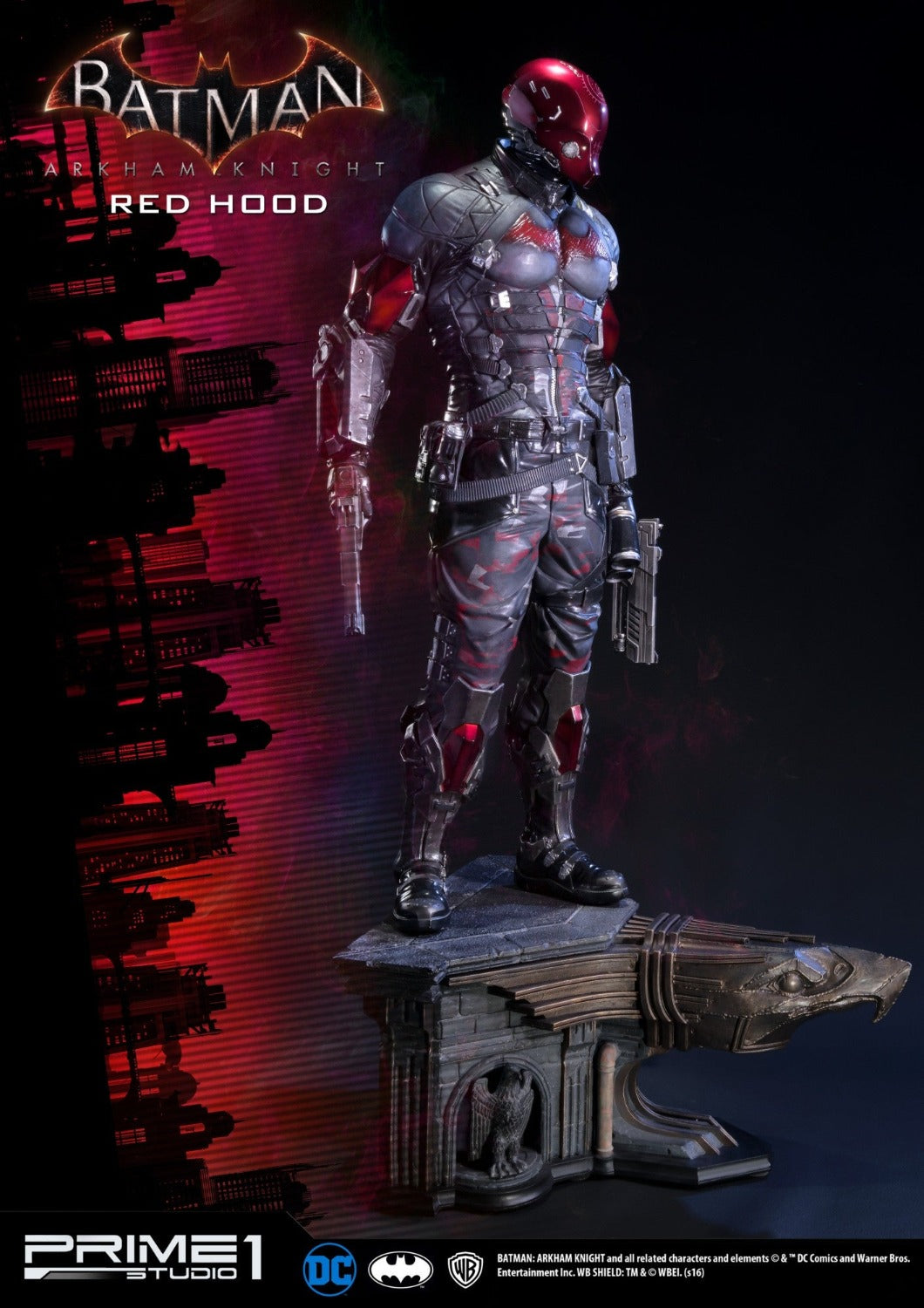 PRIME 1 STUDIO BATMAN: ARKHAM KNIGHT RED HOOD - MMDC-09 - Anotoys Collectibles