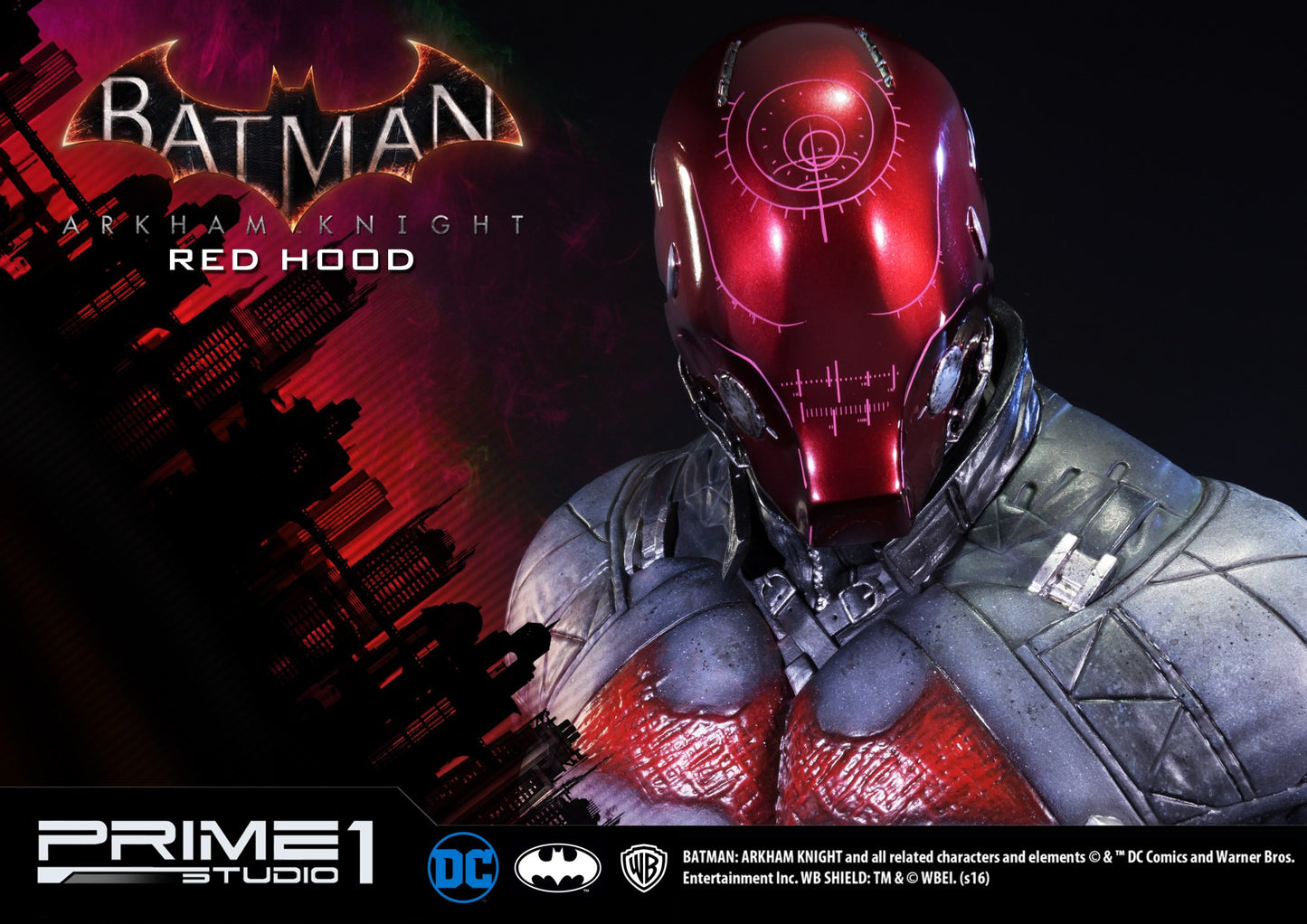 PRIME 1 STUDIO BATMAN: ARKHAM KNIGHT RED HOOD - MMDC-09 - Anotoys Collectibles