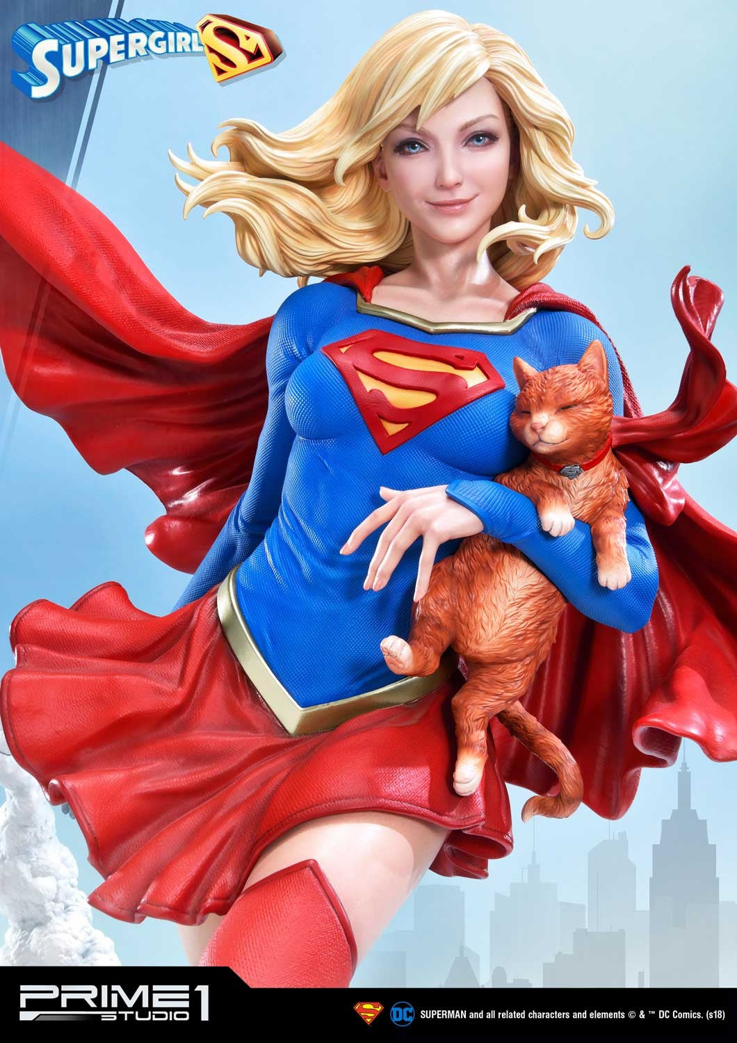PRIME 1 STUDIO DC SUPERMAN COMICS SUPERGIRL 1/3 MMDC-31 - Anotoys Collectibles