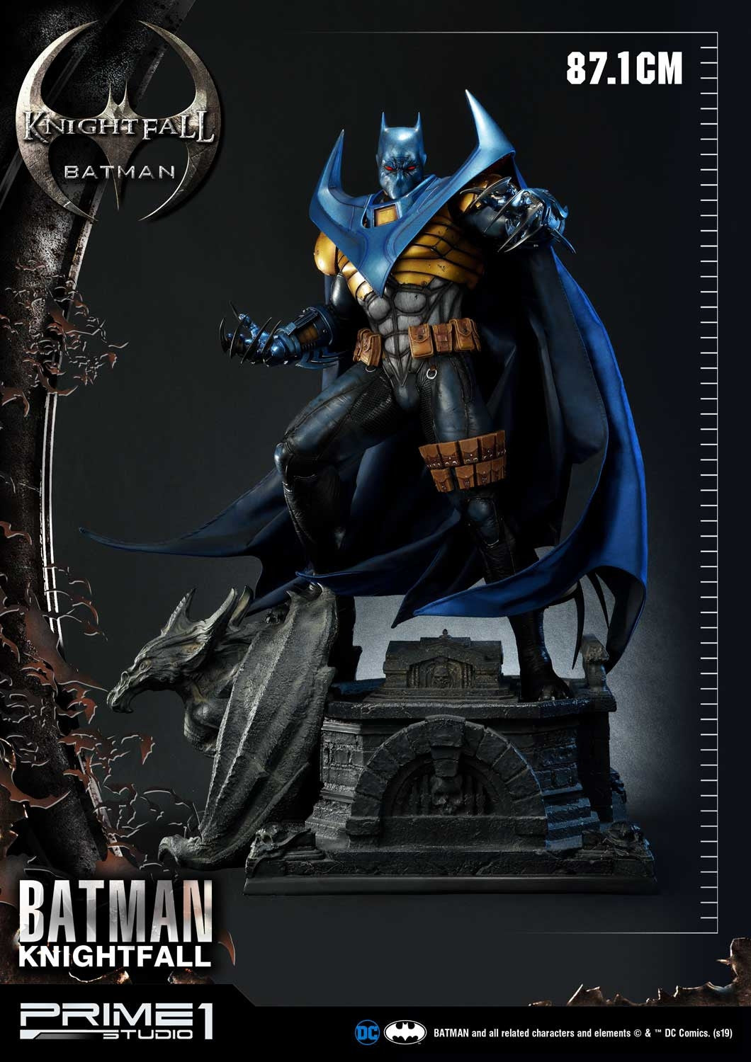 PRIME 1 STUDIO DC KNIGHTFALL BATMAN 1/3 SCALE - MMDC-34 - Anotoys Collectibles