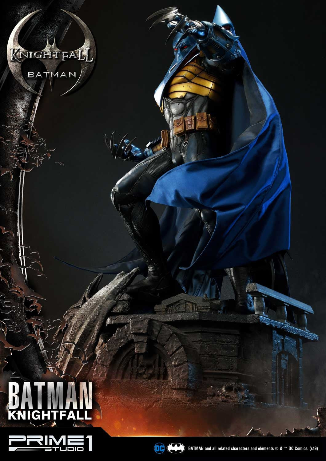 PRIME 1 STUDIO DC KNIGHTFALL BATMAN 1/3 SCALE - MMDC-34 - Anotoys Collectibles