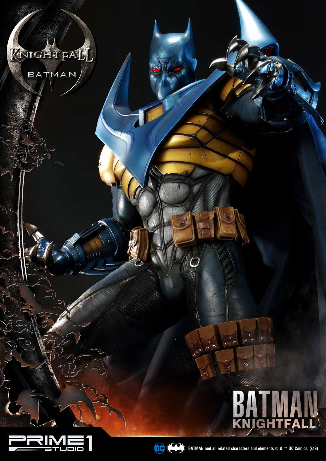 PRIME 1 STUDIO DC KNIGHTFALL BATMAN 1/3 SCALE - MMDC-34 - Anotoys Collectibles