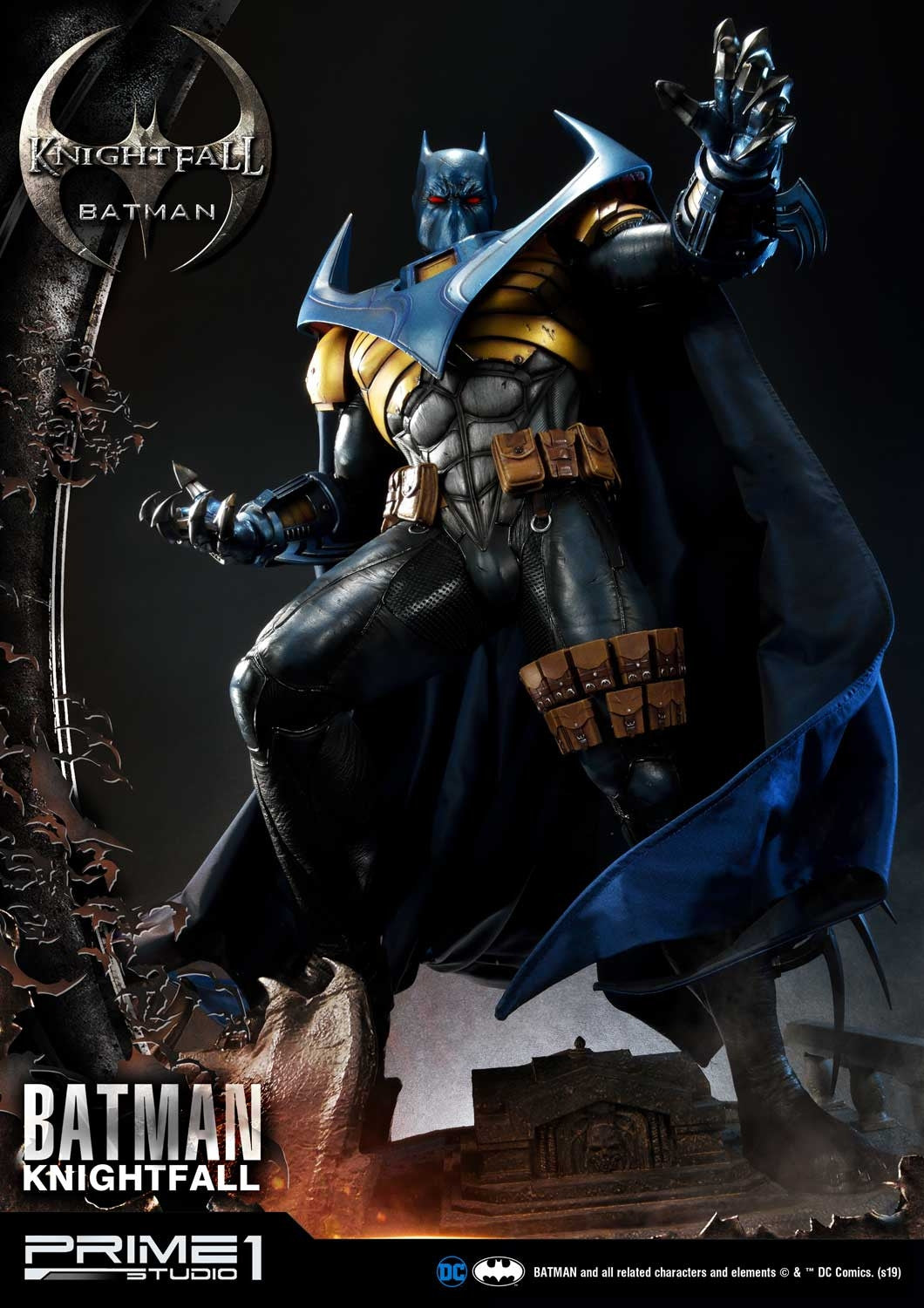 PRIME 1 STUDIO DC KNIGHTFALL BATMAN 1/3 SCALE - MMDC-34 - Anotoys Collectibles