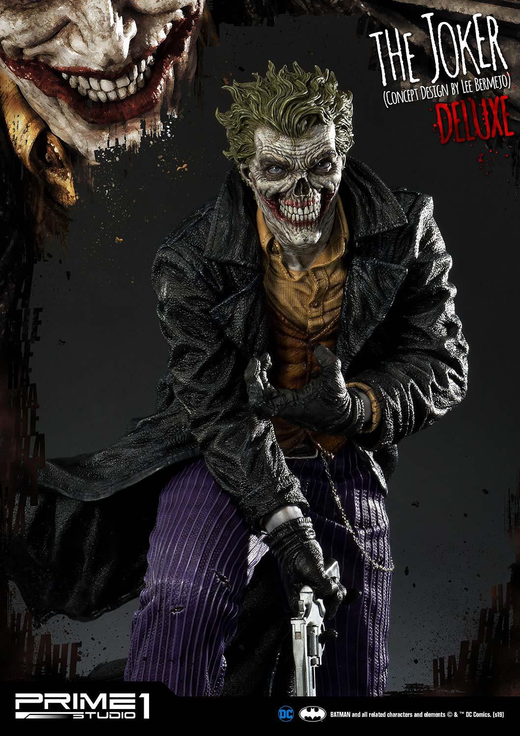 PRIME 1 STUDIO DC THE JOKER LEE BERMEJO DELUXE VERSION MMDC-35DX - Anotoys Collectibles