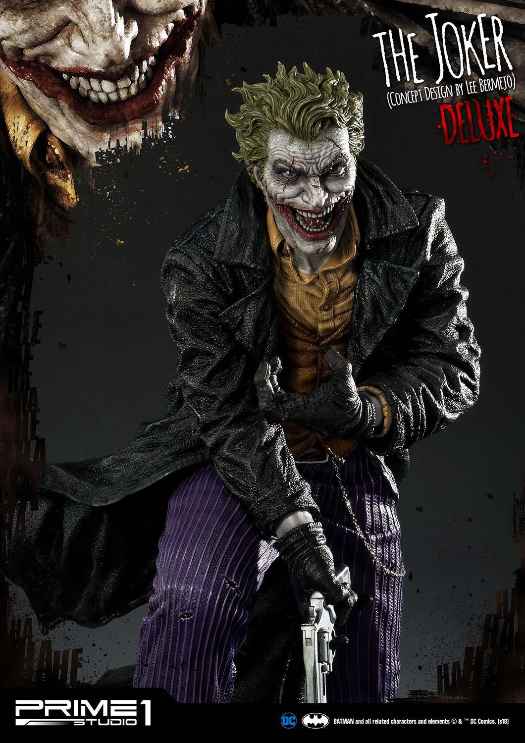 PRIME 1 STUDIO DC THE JOKER LEE BERMEJO DELUXE VERSION MMDC-35DX - Anotoys Collectibles