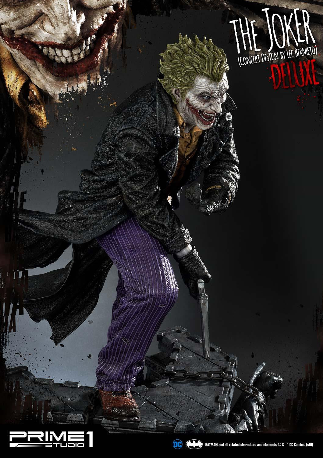 PRIME 1 STUDIO DC THE JOKER LEE BERMEJO DELUXE VERSION MMDC-35DX - Anotoys Collectibles