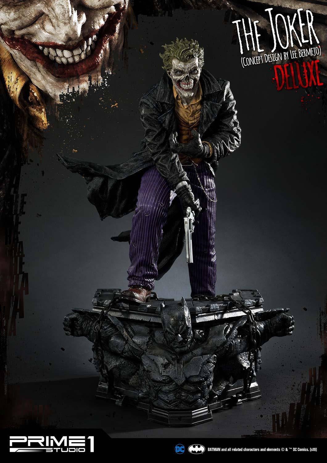 PRIME 1 STUDIO DC THE JOKER LEE BERMEJO DELUXE VERSION MMDC-35DX - Anotoys Collectibles