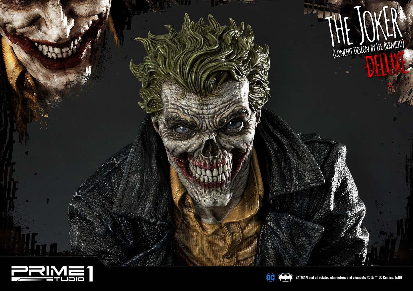 PRIME 1 STUDIO DC THE JOKER LEE BERMEJO DELUXE VERSION MMDC-35DX - Anotoys Collectibles