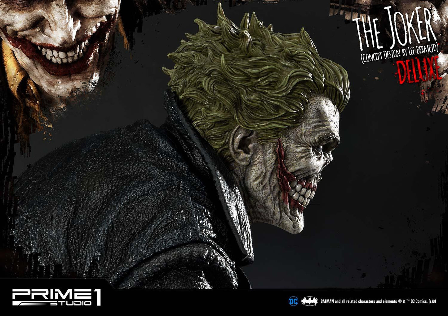 PRIME 1 STUDIO DC THE JOKER LEE BERMEJO DELUXE VERSION MMDC-35DX - Anotoys Collectibles