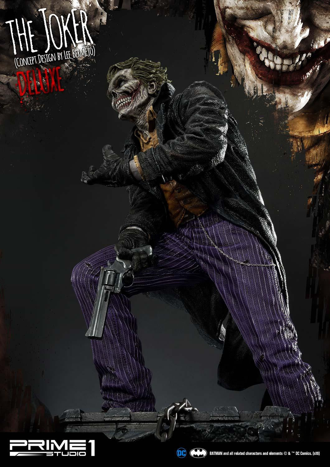 PRIME 1 STUDIO DC THE JOKER LEE BERMEJO DELUXE VERSION MMDC-35DX - Anotoys Collectibles