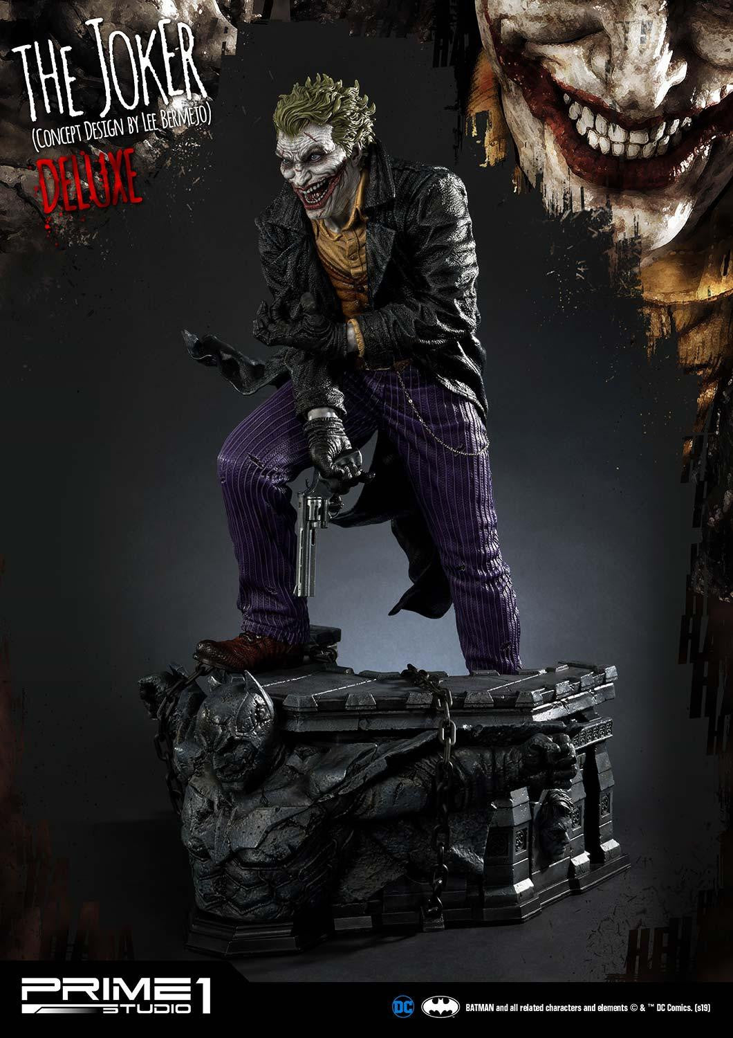 PRIME 1 STUDIO DC THE JOKER LEE BERMEJO DELUXE VERSION MMDC-35DX - Anotoys Collectibles