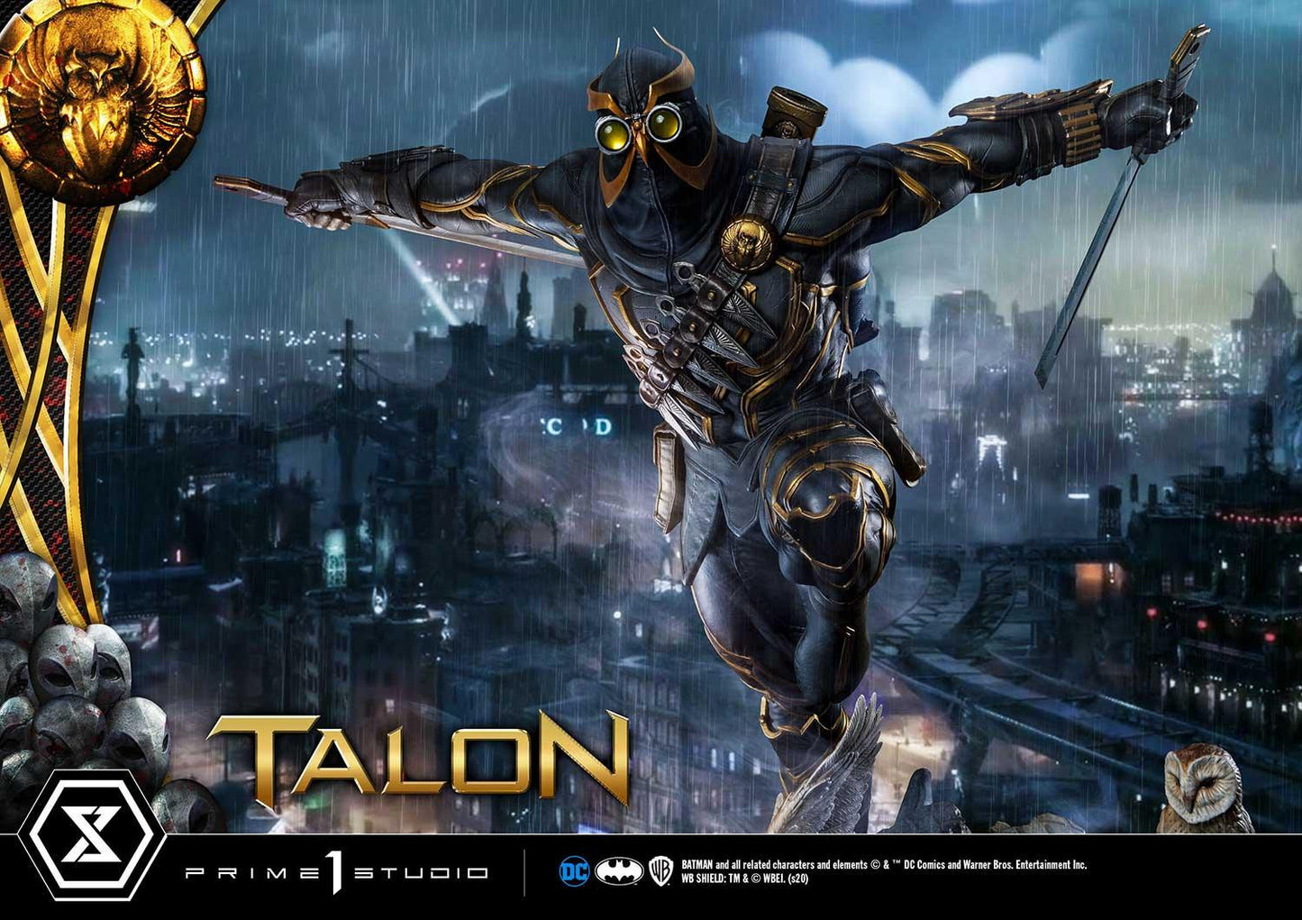 PRIME1 STUDIO DC COMIC THE COURT OF OWLS TALON 1/3 MMDC-46 - Anotoys Collectibles