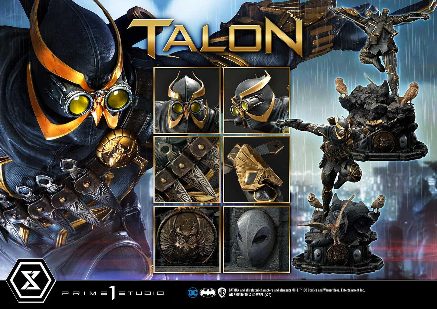 PRIME1 STUDIO DC COMIC THE COURT OF OWLS TALON 1/3 MMDC-46 - Anotoys Collectibles