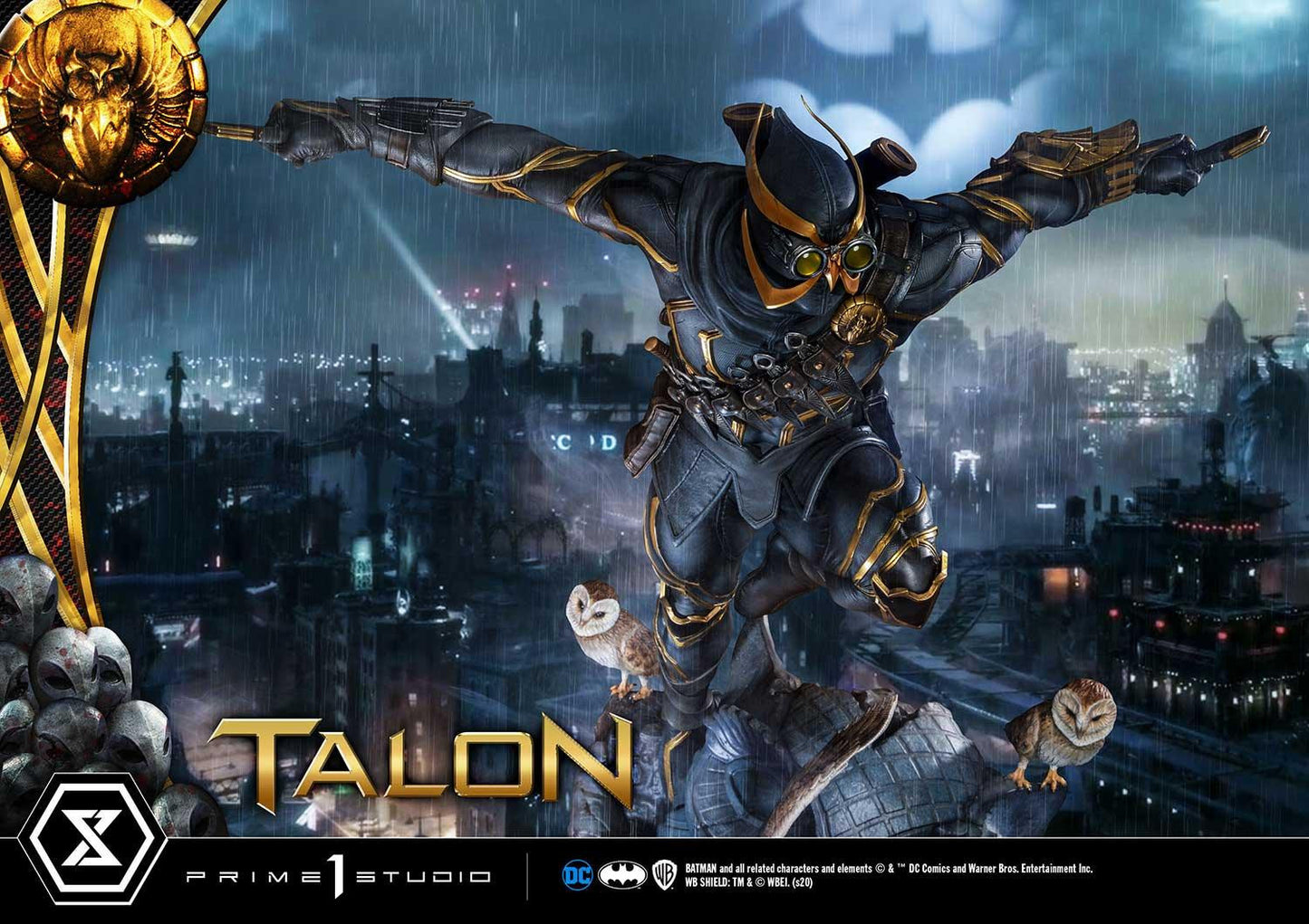 PRIME1 STUDIO DC COMIC THE COURT OF OWLS TALON 1/3 MMDC-46 - Anotoys Collectibles