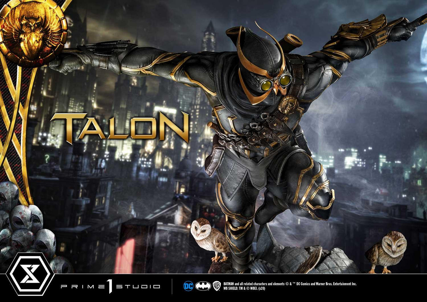 PRIME1 STUDIO DC COMIC THE COURT OF OWLS TALON 1/3 MMDC-46 - Anotoys Collectibles