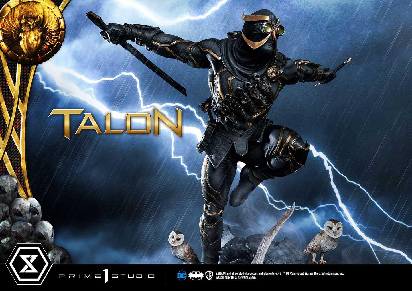 PRIME1 STUDIO DC COMIC THE COURT OF OWLS TALON 1/3 MMDC-46 - Anotoys Collectibles