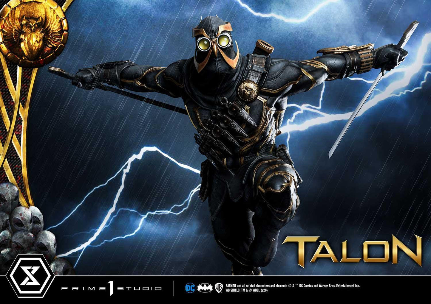 PRIME1 STUDIO DC COMIC THE COURT OF OWLS TALON 1/3 MMDC-46 - Anotoys Collectibles