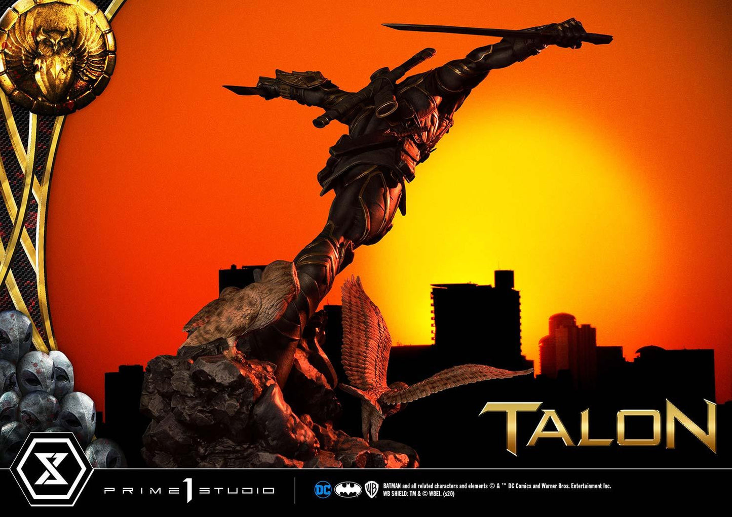PRIME1 STUDIO DC COMIC THE COURT OF OWLS TALON 1/3 MMDC-46 - Anotoys Collectibles