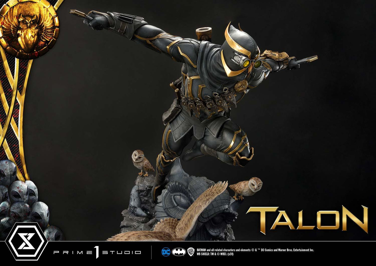 PRIME1 STUDIO DC COMIC THE COURT OF OWLS TALON 1/3 MMDC-46 - Anotoys Collectibles